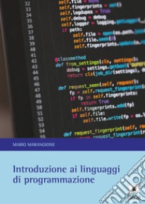 Introduzione ai linguaggi di programmazione libro di Marangione Mario