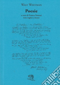 Poesie. Testo inglese a fronte libro di Whitman Walt; Venturi F. (cur.)