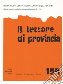 Il lettore di provincia. Vol. 155 libro