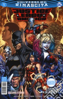 Rinascita. Justice League America. Con Adesivi. Vol. 1 libro