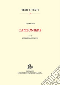 Canzoniere libro di Dafnifilo; Aldinucci B. (cur.)