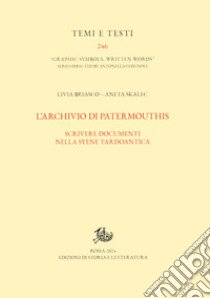 Archivio di Patermouthis libro di Briasco Livia