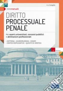 Diritto processuale penale libro di Costagliola Carlo