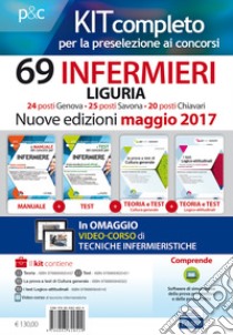 Concorso 69 Infermieri Liguria. Kit completo libro