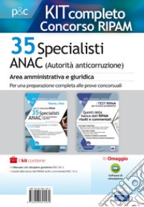 Kit concorso Ripam 35 specialisti ANAC libro