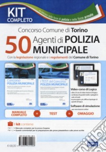 50 agenti di polizia municipale. Concorso Comune di Torino. Con la legislazione regionale e i regolamenti del Comune di Torino. Con software di simulazione libro di Sarcone V. (cur.)