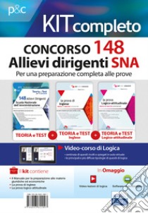 Kit completo concorso 148 Allievi Dirigenti SNA (Scuola Nazionale dell'Amministrazione). Con software di simulazione libro di Rovito Rosaria; Barbuto Emiliano; Biancalani Fabio