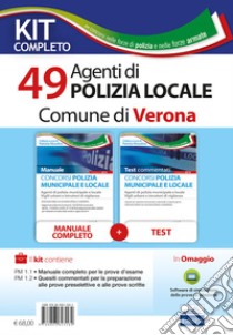 Kit completo concorso polizia municipale e locale. Manuale e test commentati per la preparazione alle prove d'esame libro di Sarcone V. (cur.)