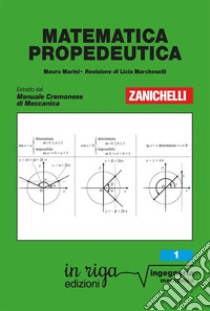 Matematica propedeutica libro di Marini Mauro