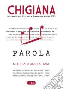 Parola. Note per un festival libro di Pasticci S. (cur.)