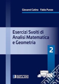 Esercizi svolti di analisi matematica e geometria 2. Con TextInCloud libro di Punzo Fabio; Catino Giovanni