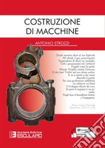 Costruzione di macchine libro di Strozzi Antonio