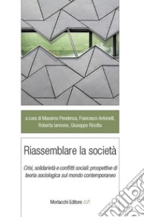 Riassemblare la società. Crisi, solidarietà e conflitti sociali: prospettive di teoria sociologica sul mondo contemporaneo libro di Pendenza M. (cur.); Antonelli F. (cur.); Iannone R. (cur.)