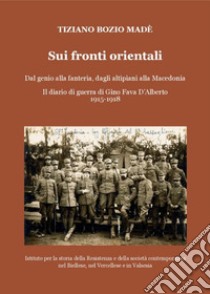 Sui fronti orientali. Dal genio alla fanteria, dagli altipiani alla Macedonia. Il diario di guerra di Gino Fava D'Alberto 1915-1918 libro di Bozio Madè Tiziano