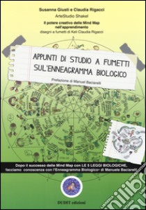 Appunti di studio a fumetti sull'enneagramma biologico libro di Giusti Susanna; Rigacci Claudia