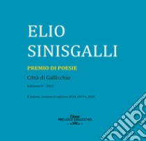 Premio di poesie Elio Sinisgalli libro