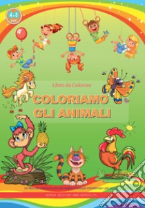 Coloriamo gli animali. Libro da colorare. Ediz. illustrata libro