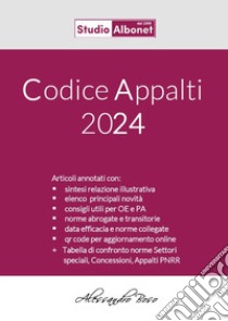 Codice appalti 2024 libro di Boso Alessandro