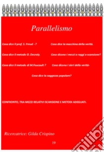 Parallelismo. Scansione o metodi adeguati? libro di Crispino Gilda