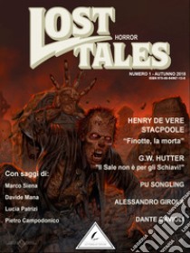 Lost tales. Digipulp magazine (2018). Vol. 1: Horror libro