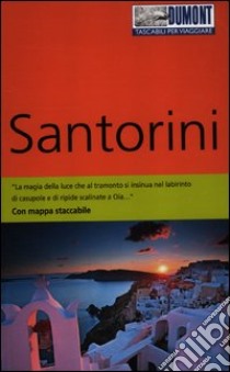 Santorini libro di Bötig Klaus; Hübel Elisa