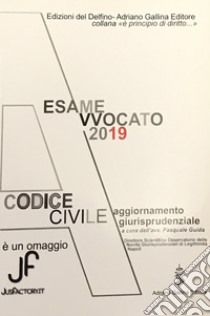 Esame avvocato 2019. Codice civile. Aggiornamento giurisprudenziale libro di Guida Pasquale