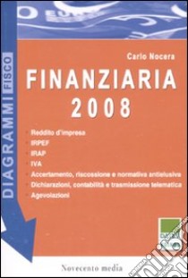 Finanziaria 2008 libro di Nocera Carlo