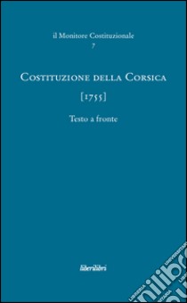 Costituzione della Corsica (1755) libro