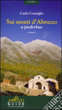 Sui monti d'Abruzzo a piedi + bus libro di Consiglio Carlo