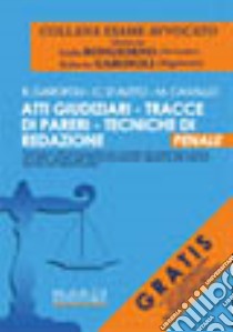 Atti giudiziari. Tracce di pareri. Tecniche di relazione. Penale libro di Garofoli Roberto - D'Allitto C. - Cavallo M.