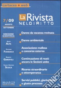 La rivista di Neldiritto (2009) (7) libro