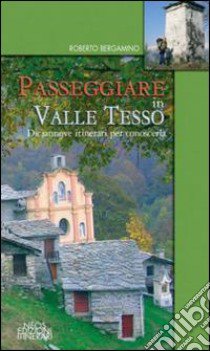 Passeggiare in valle Tesso. Diciannove itinerari per conoscerla libro di Bergamino Roberto