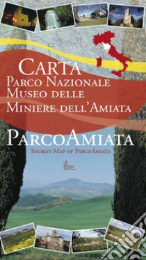 Carta Parco Nazionale Museo delle Miniere dell'Amiata. Riproduce in scala 1: 120.000 l'intera zona libro di Moroni Cesare