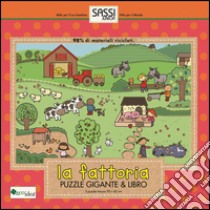 La fattoria. Puzzle gigante. Ediz. illustrata. Con libro libro di Phillips Jillian