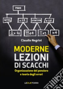 Moderne lezioni di scacchi. Organizzazione del pensiero e teoria degli errori libro di Negrini Claudio