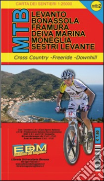 MTB-2 Levanto. Carte dei sentieri di Liguria per mountain bike MTB VTT libro