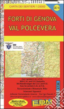 Ge-10 Valpolcevera. Carte dei sentieri di Liguria libro