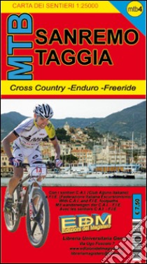 MTB-4 Sanremo. Carte dei sentieri di Liguria per mountain bike MTB VTT libro