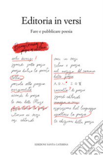 Editoria in versi. Fare e pubblicare poesia libro