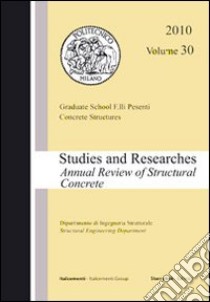 Studi e ricerche-Studies and researches (30) libro di Migliacci Antonio - Gambarova Pietro - Ronca Paola