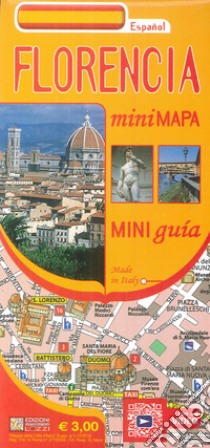 Pianta Firenze mini map. Ediz. spagnola libro