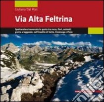 Via Alta Feltrina. Spettacolare traversata in quota tra rocce, fiori, animali, grotte e leggende, nell'insolito di Vette, Cimónega e Pizòc libro di Dal Mas Giuliano