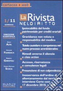 La rivista di Neldiritto (2011) (1) libro