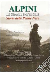 Alpini. Le grandi imprese. Storia delle Penne nere. Vol. 4: Il massiccio del Grappa, la fine della grande guerra, verso un nuovo conflitto, Albania e Grecia, la campagna di Russia libro di Gambarotto Stefano; Raffaelli Enzo