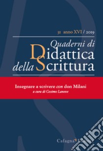 QdS. Quaderni di didattica della scrittura (2019). Vol. 31 libro