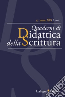 QdS. Quaderni di didattica della scrittura (2022). Vol. 37 libro