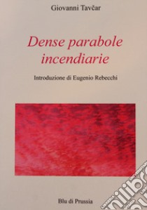 Dense parabole incendiarie libro di Tavcar Giovanni