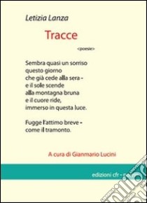 Tracce libro di Lanza Letizia