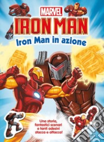 Iron Man. Con adesivi. Ediz. illustrata libro