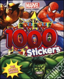 1000 stickers. Marvel super heroes libro